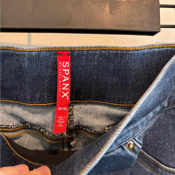 SPANX Dark Blue Women's Jeggings - Picture 3 of 3